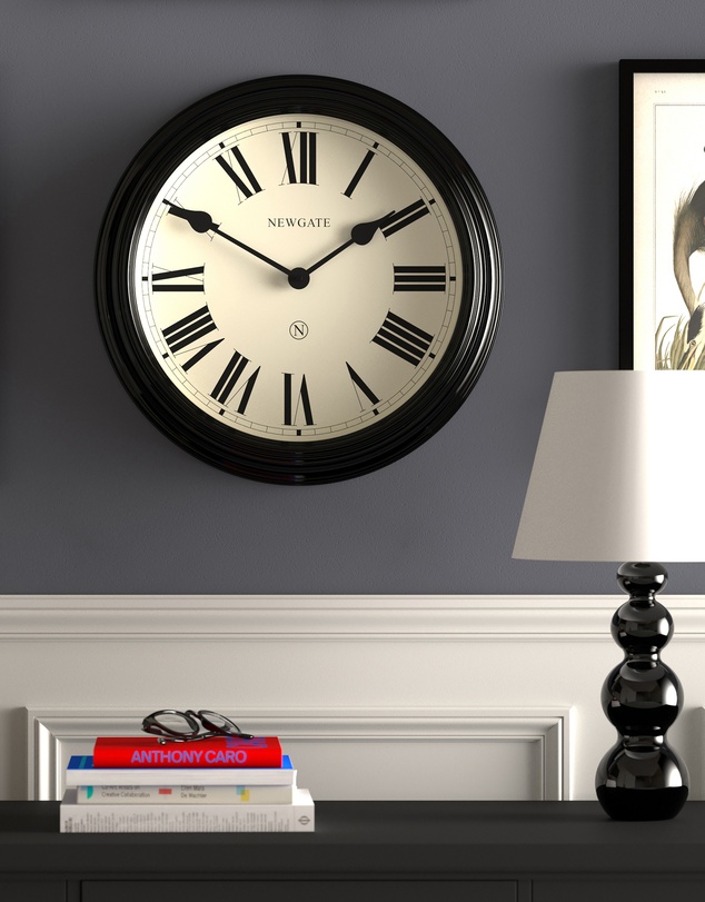 Newgate - Newgate Notting Hill Wall Clock-Black