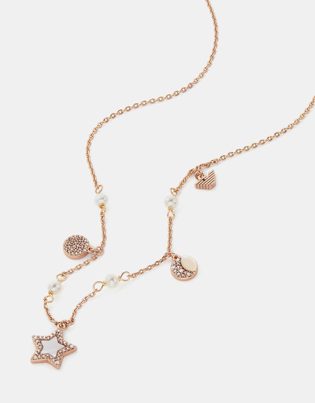 Emporio Armani - Rose Gold Tone Necklace