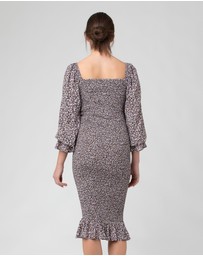 Ripe Maternity - Willow Shirred Dress