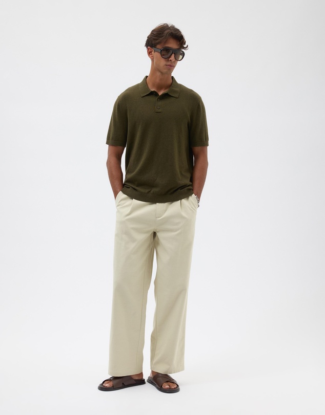 AERE - Vale Relaxed Pleated Pants