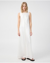 Third Form - Crush Contrast Bind Maxi Tank Dress