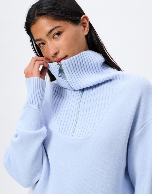 Perfect Moment - Half Zip Fleece Top