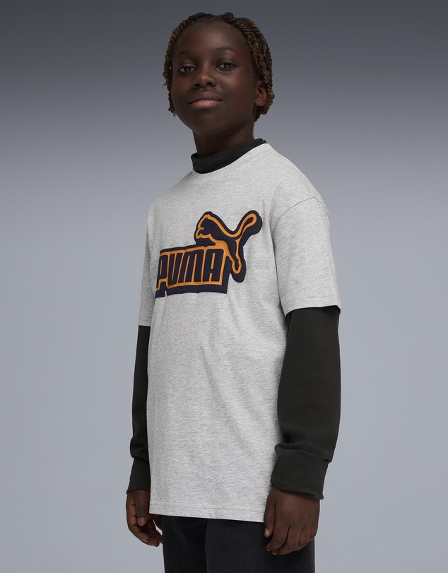Puma - ESS Logo Lab Relaxed Front Graphic Tee - Teens