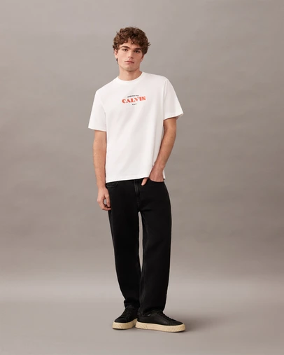 Calvin Klein Jeans - Contrast Logo Graphic Relaxed T-Shirt