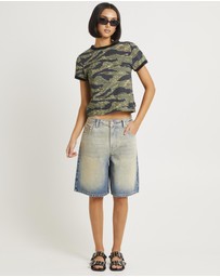 Insight - Kourtney Longline Jorts