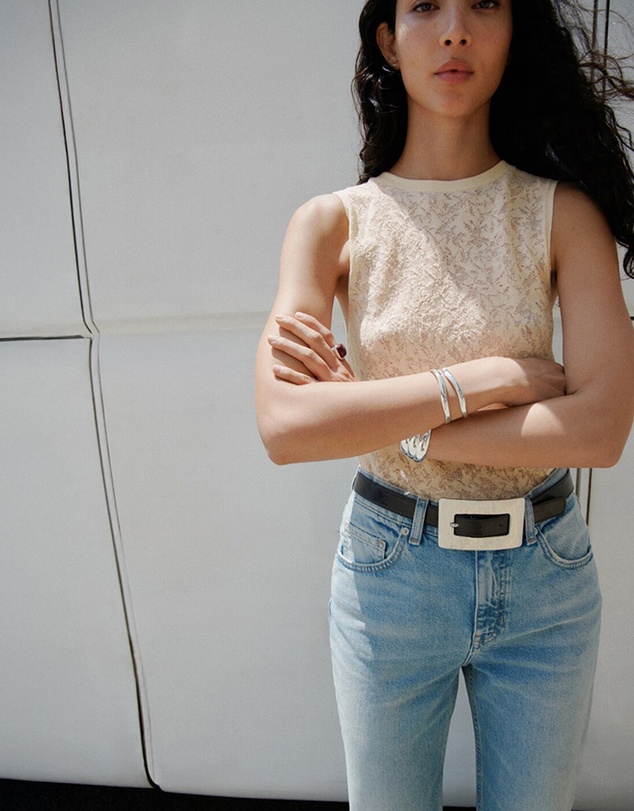 M.N.G - Openwork Knit Top