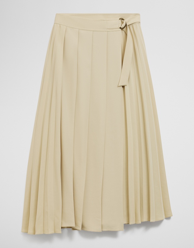Country Road - Pleated Midi Skirt