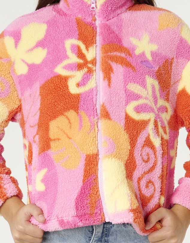 Rip Curl - Tropical Polar Fleece Jacket - Teens