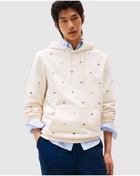 Tommy Hilfiger - All Over Print Flags Hoodie