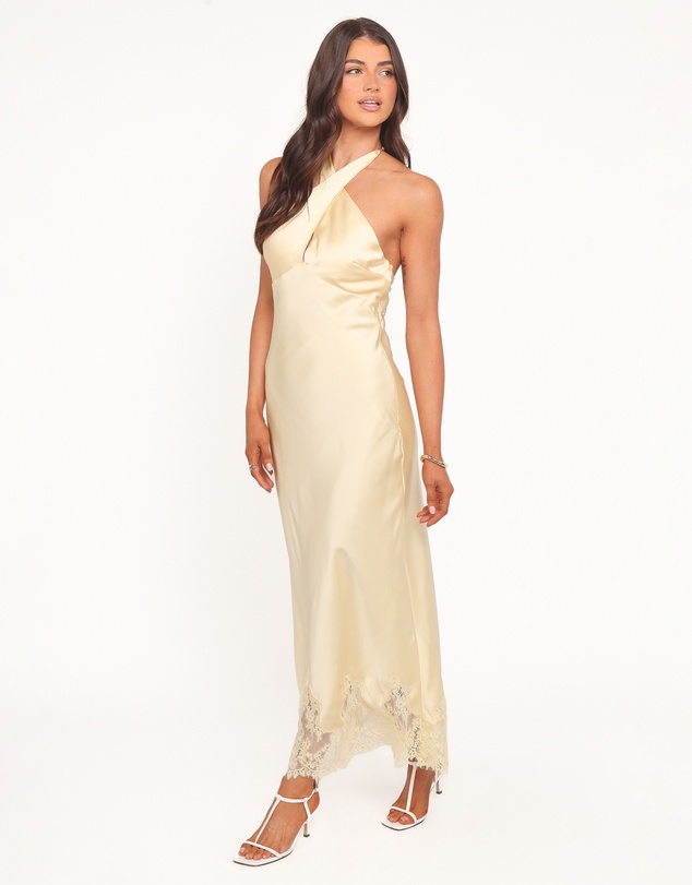 Petal & Pup - Jeannie Maxi Dress - Pale Yellow