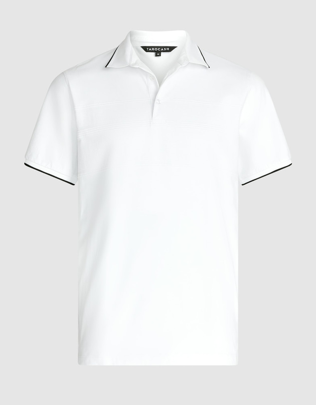 Tarocash - Byram Stripe Tech Polo
