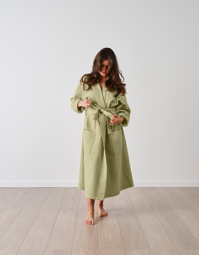 Linen House - Keaton Waffle Robe