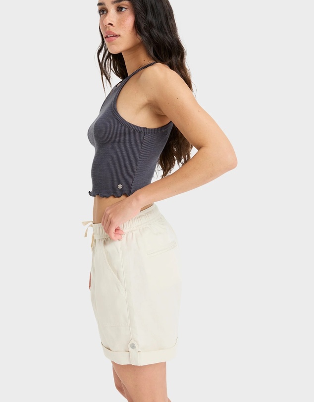 Roxy - Womens Sweetest Day Elastic Waist Shorts