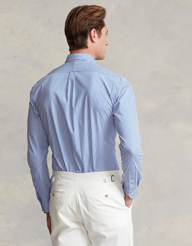 Polo Ralph Lauren - Custom Fit Striped Stretch Poplin Shirt