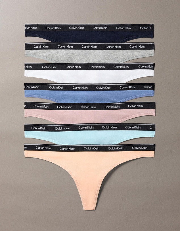 Calvin Klein - 5-Pack Icon Logo Thongs
