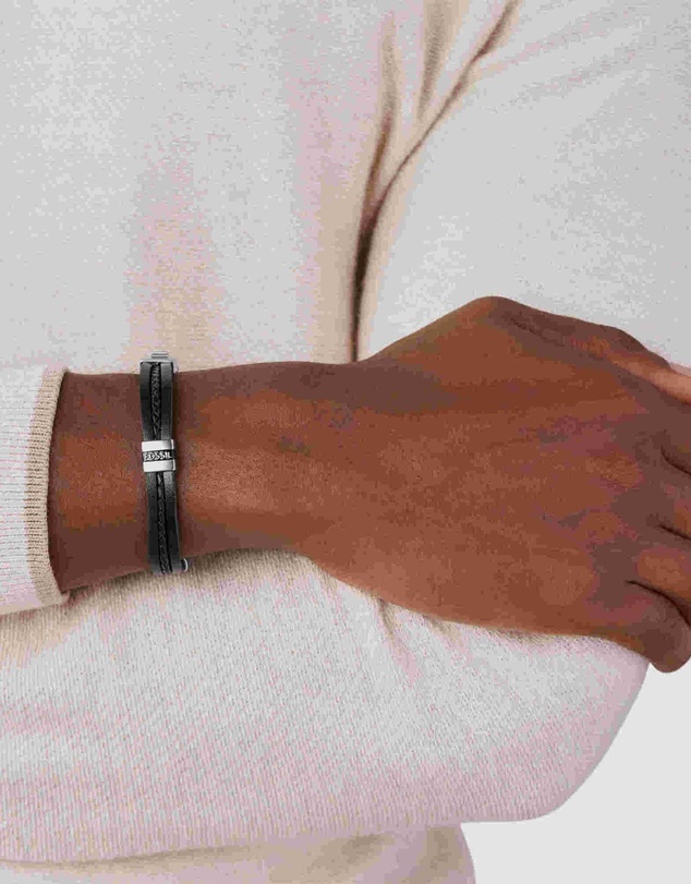 Fossil - Vintage Casual Black Bracelet