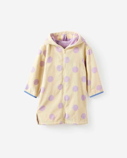 BUTTER YELLOWVINTAGE LILAC SPOT