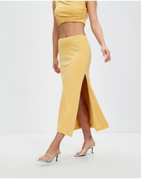 Third Form - Mode Split Side Midi Skirt