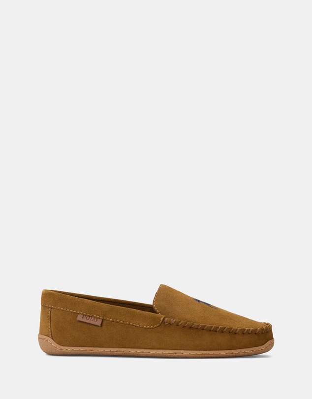 Polo Ralph Lauren - Brenan Suede Slippers - Men's