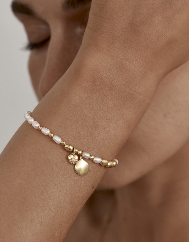 By Charlotte - Under the Moonlight Pearl Bracelet