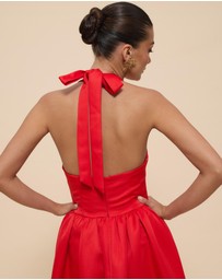 Revibe - Repaired CHANCERY Barlow Halter Dress - AU 10