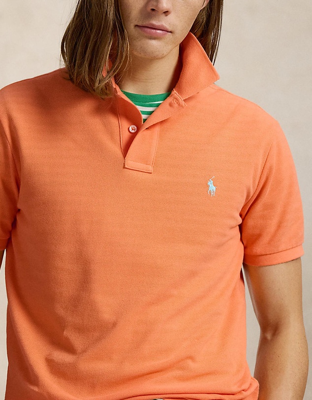 Polo Ralph Lauren - Custom Slim Fit Mesh Polo Shirt