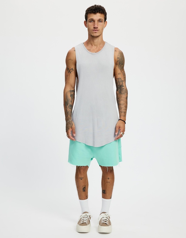 Surrounded By Ghosts - The Homilite Rib Knit Muscle T-Shirt