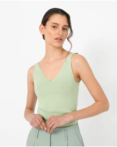 Forcast - Shiloh V-Neck Top