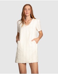 Belle & Bloom - Solana Boho Fringe Shift Mini Dress