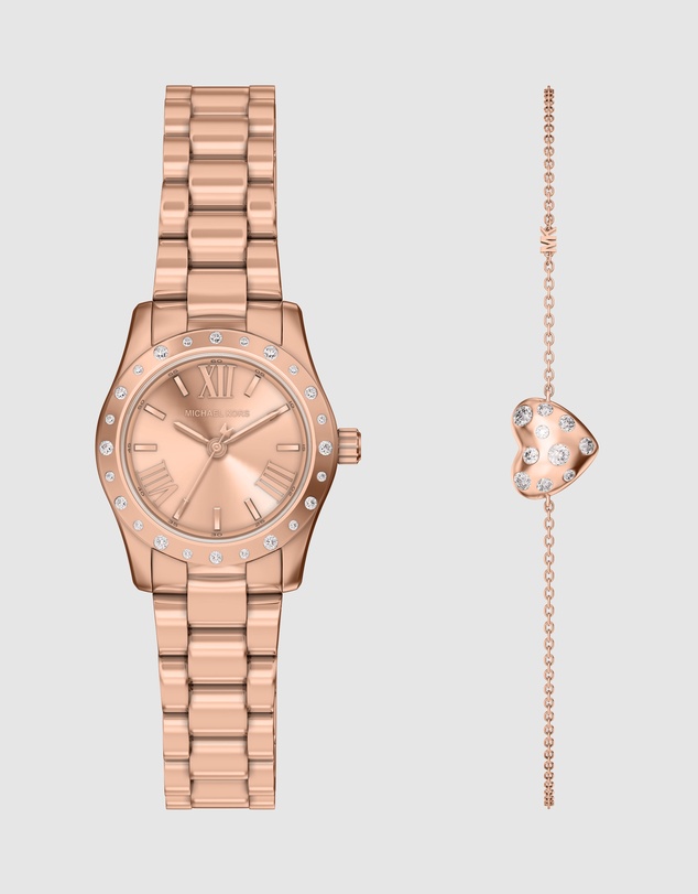 Michael Kors - Lexington Rose Gold Analogue Watch