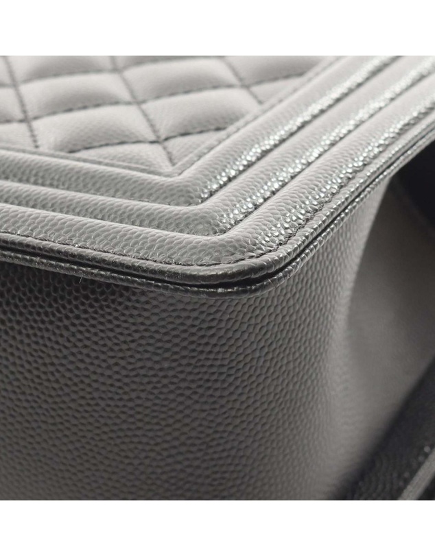 Pre-Loved by Azura Reborn - Pre-Loved Medium Quilted Caviar Boy Flap