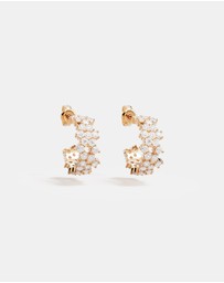 By Charlotte - Crystal Dust Hoops
