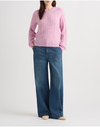 David Lawrence - Magnus Cable Knit Jumper