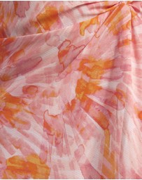 Dazie - Sunset Boulevard Twist Midi Skirt