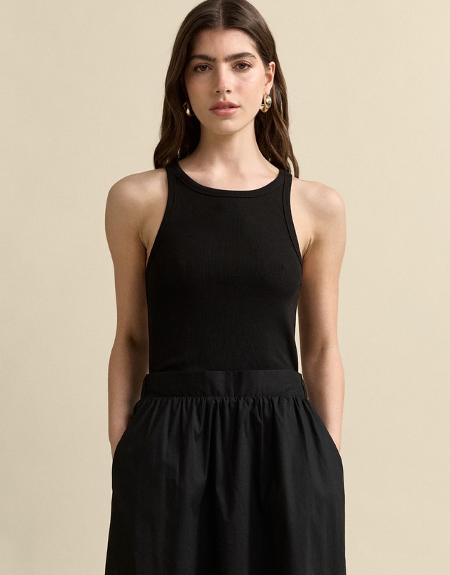 MVN - Cotton Midi Skirt