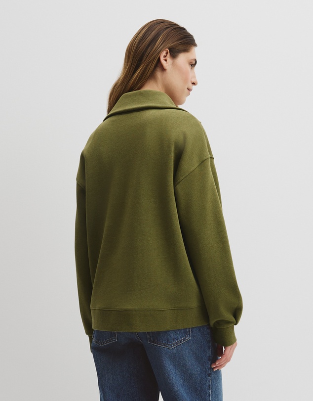 Country Road - Australian Cotton Funnel Neck Sweat