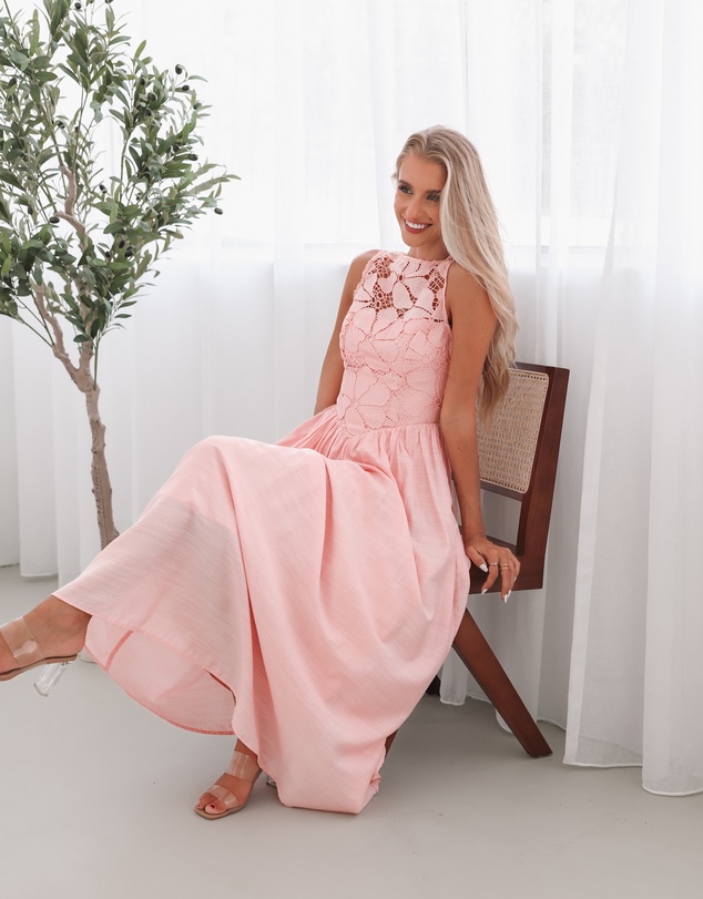 Esther & Co - Contessa Dress - Pink