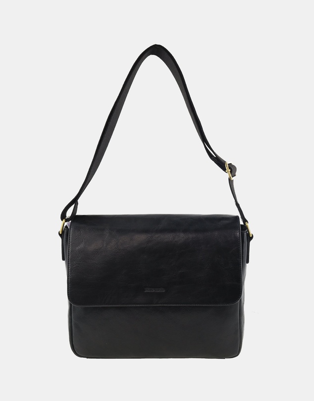 Pierre Cardin - Pierre Cardin Men's Leather Classic Messenger/Computer Bag