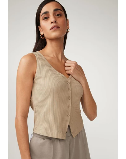 NEXT - Ribbed Waistcoat