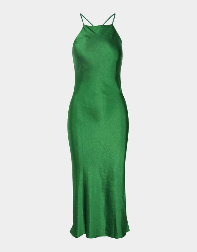 Forcast - Samaya Satin Midi Dress