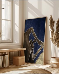 Olive et Oriel - KH Studio - With Embrace by Karla Hyman Art Print