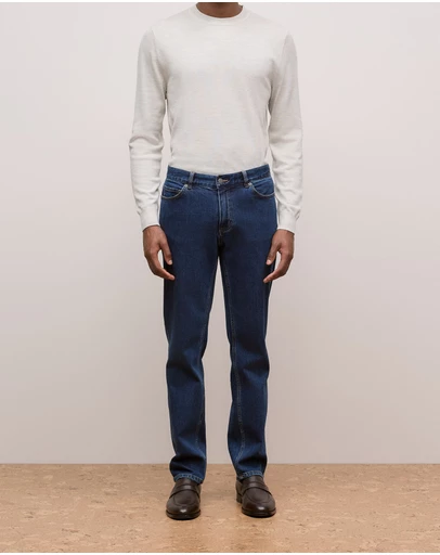 Trenery - Relaxed Jean in Indigo Rinse