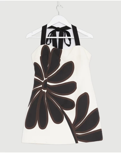 Revibe - Repaired BY JOHNNY. Gerbera Mini Dress - AU 12