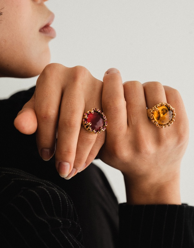 Sunday Stephens - Fuchsia Arlo Ring