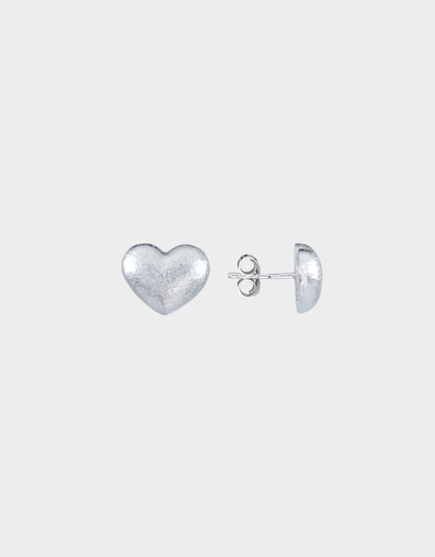 Sunday Stephens - Frosted Heart Earring