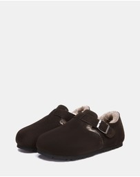 EVERAU - EverAU Ugg Hazora Cow Suede Upper Loafer Oxfords Flats