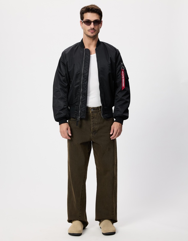 Alpha Industries - Ma-1 With Gun Metal Lining