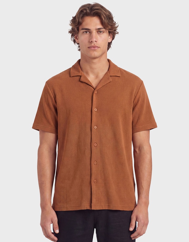 Academy Brand - Carlos Cotton Waffle SS Shirt