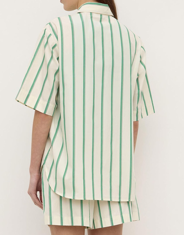 Assembly Label - Agnes Stripe Short Sleeve Shirt
