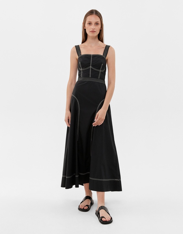 Organic Poplin Unveil Dress by Jag Online | THE ICONIC | Australia